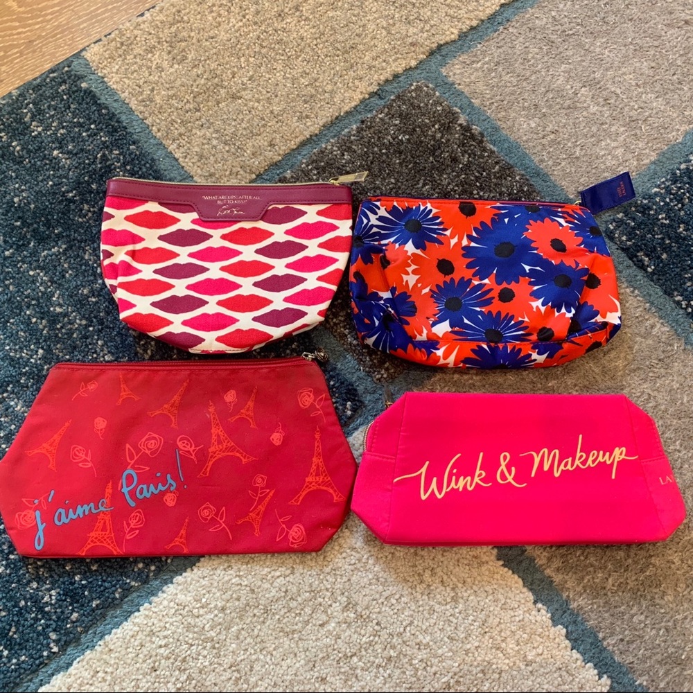 Lancôme Clinique Estée Lauder Makeup Bag Lot